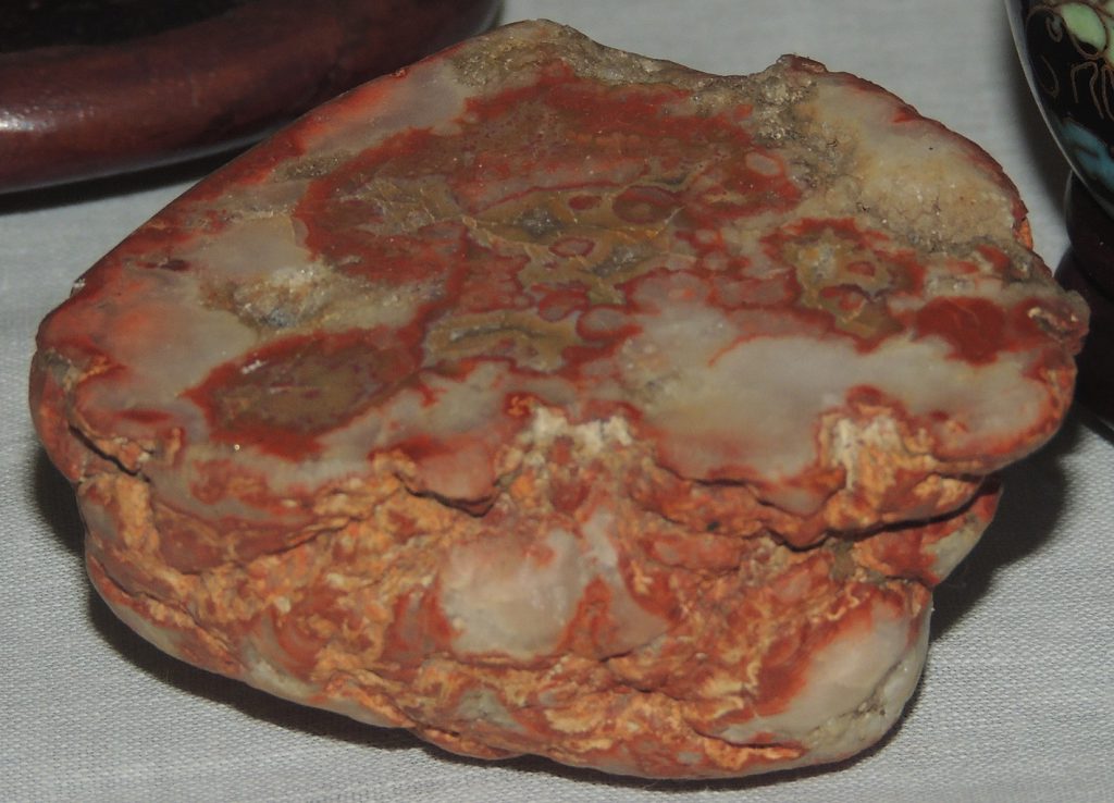 the stone found in the garden
