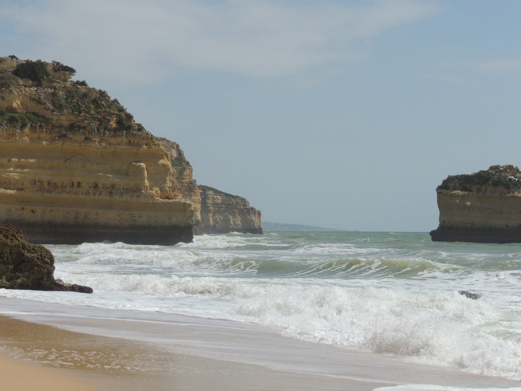Beaches in the south of Portugal