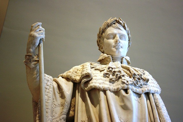 Statue of Napoleon in the Louvre