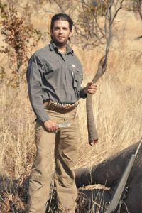 Son of Trump with elephant tail