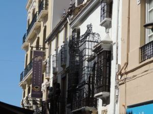 bird cage balcony in ronda