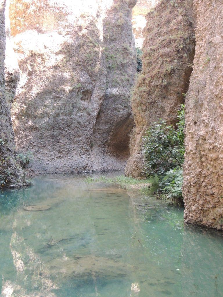 The water at the bottom of the Mine