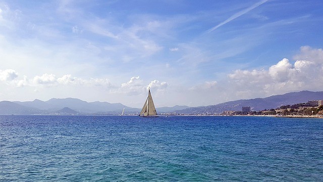 Sailing in the Mediterranean Sea